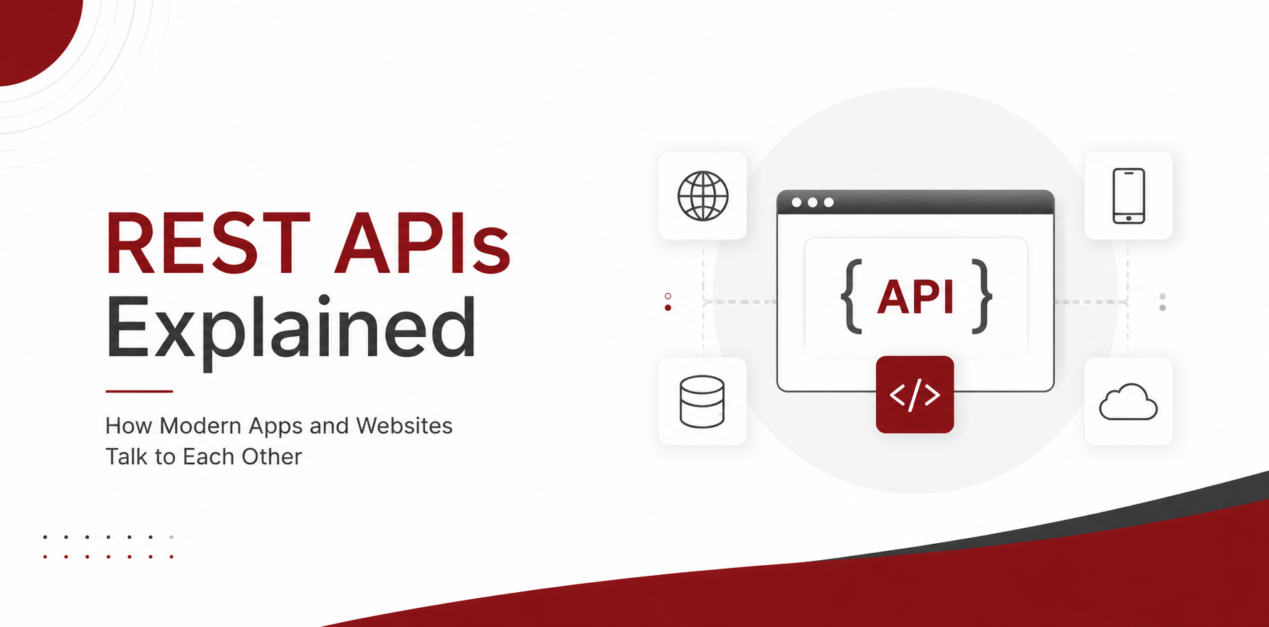 REST APIs Explained: How Modern Apps and Websites Talk to Each Other