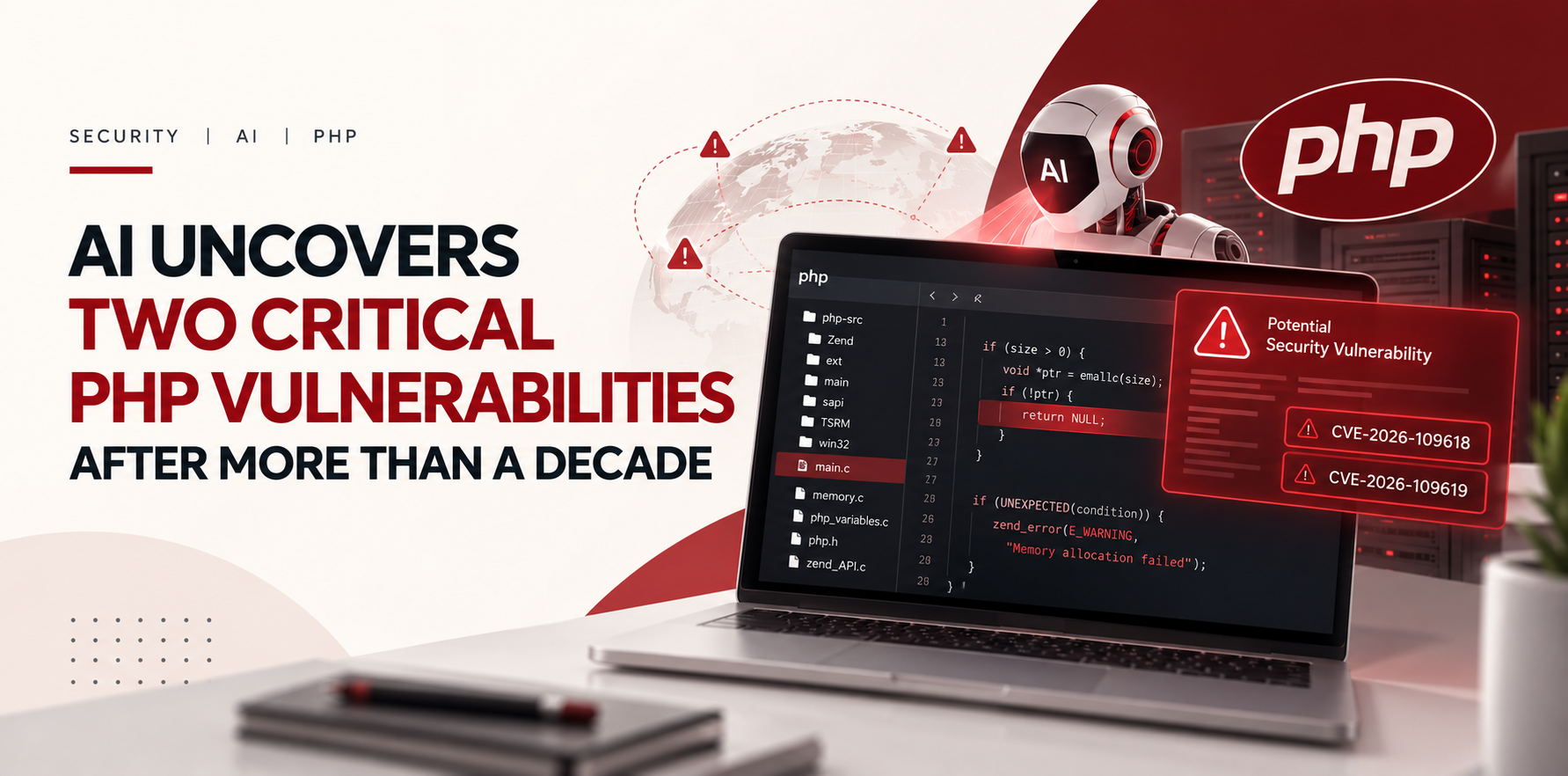 AI Uncovers Two Critical PHP Vulnerabilities After More Than a Decade